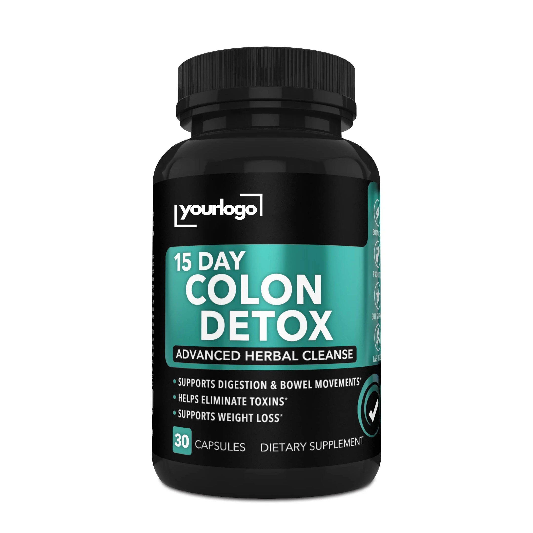 Colon Cleanser capsules - 15 Day Intestinal Cleanse Pills & Probiotic -  Constipation Relief - Probiotic for gut healthy