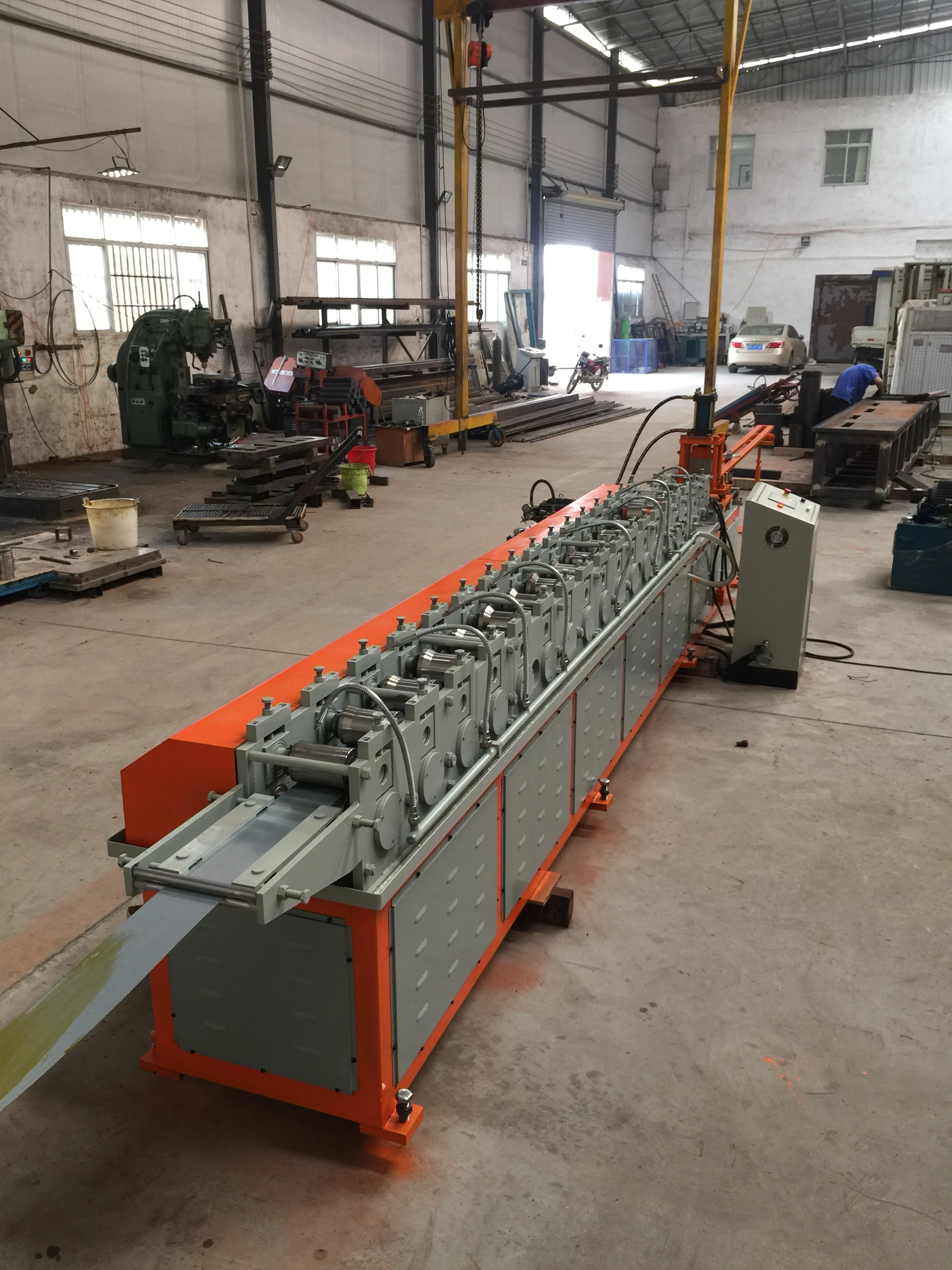 Profile Rolling Machinepallet Rack Roll Forming Machine Partition Wall Keel Forming Machine