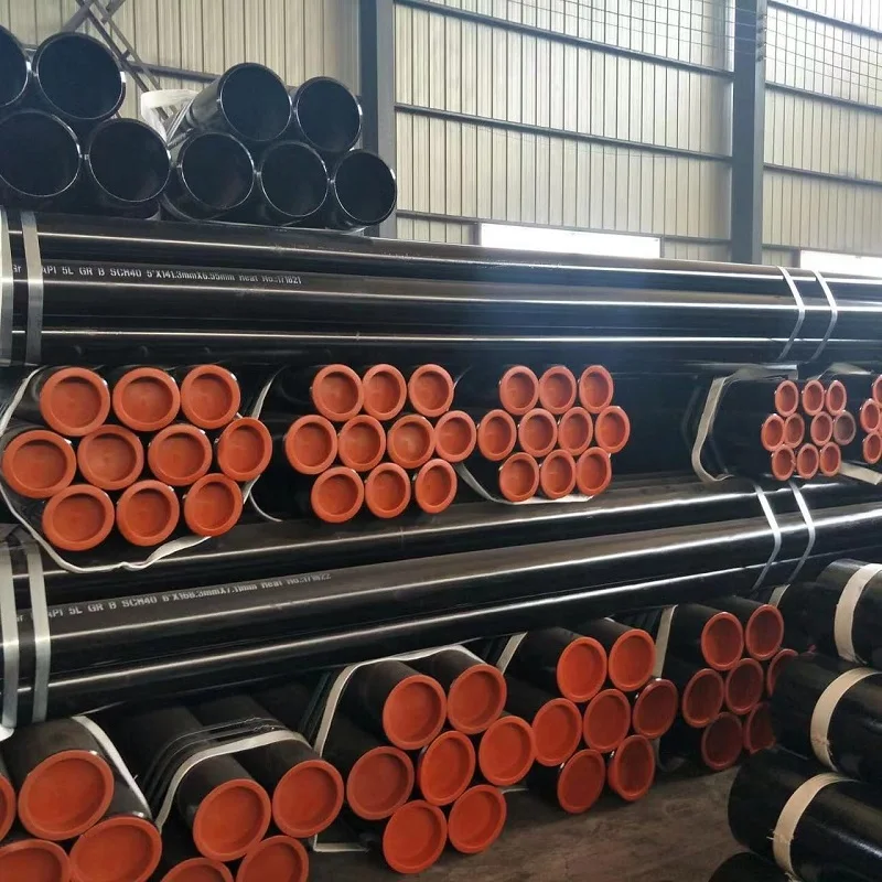 ASTM A106 Grb A36 A53 S355jr Ss500 St52 Large Diameter Thick Walled Carbon Cold Rolled Seamless Steel Pipe in Large Stock