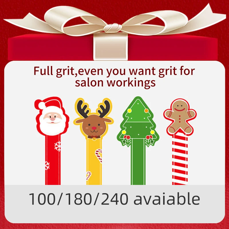 Customized Professional Washable Baby Mini Nail File Printing Nail File Christmas Nail File