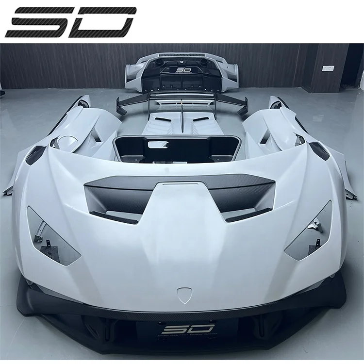 Бампер для кузова автомобиля Lamborghini Huracan LP580 LP610 EVO обновление новый комплект STO surround kit 1:1