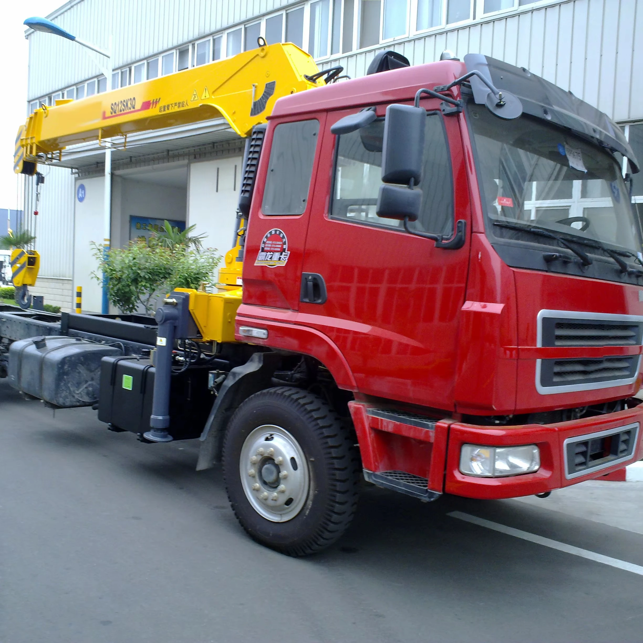 Free Shipping Chinese Top Brand Small Mobile Crane Truck Mounted Crane Manipulator Truck SQ4ZK3Q