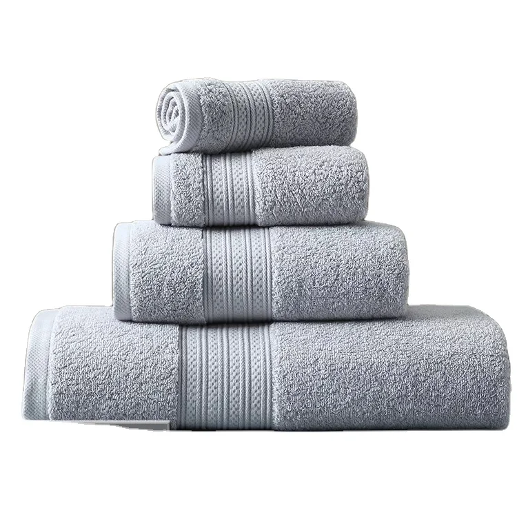 
Luxury wholesale 400g 700g thick soft terry custom white 100% cotton bath towel hotel 