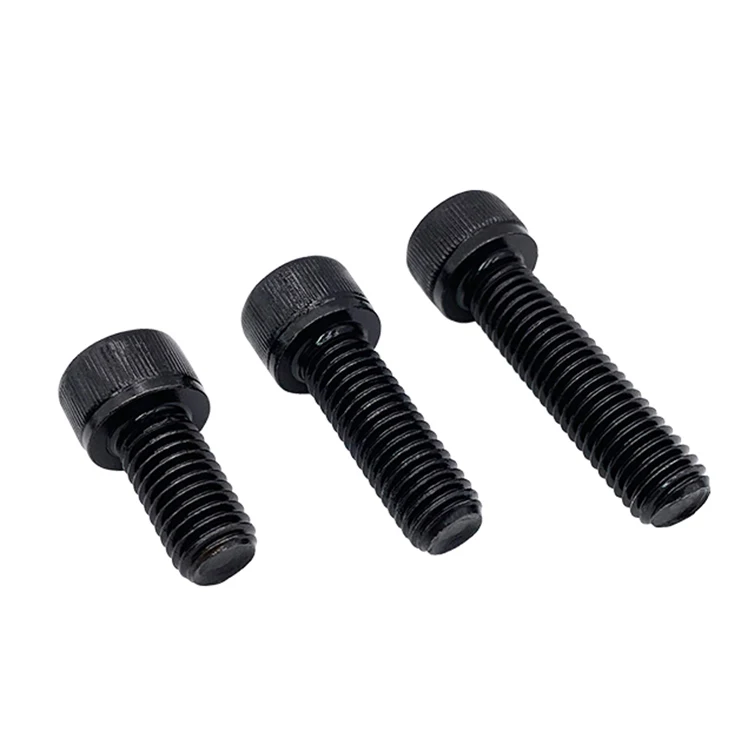 UNC 6#32 8#32 10#24 12.9 Grade Hexagon Socket Head Steel Black Oxide Cup Head Allen Screws