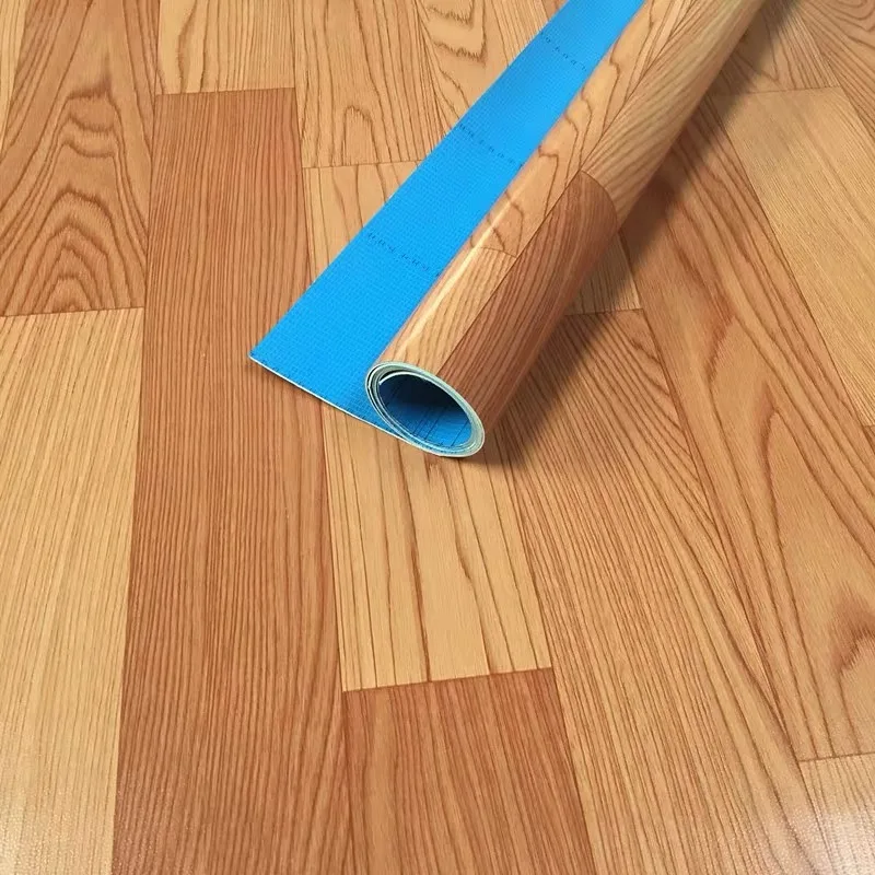 
indoor vinyl flooring pvc plastic carpet roll waterproof PVC floor for home 