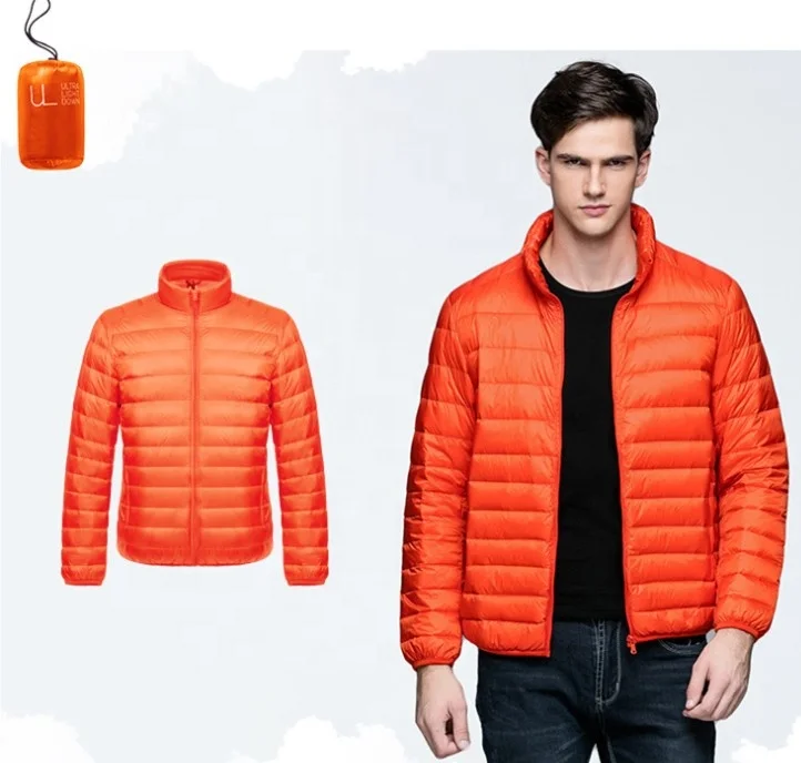 hunting jacket men Ultra Lightweight White Duck Down ultra light Down Jacket