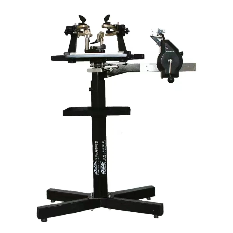 Black color GLS-16406 Manual Stand Tennis Badminton Stringing Machine with Full Free Accessories
