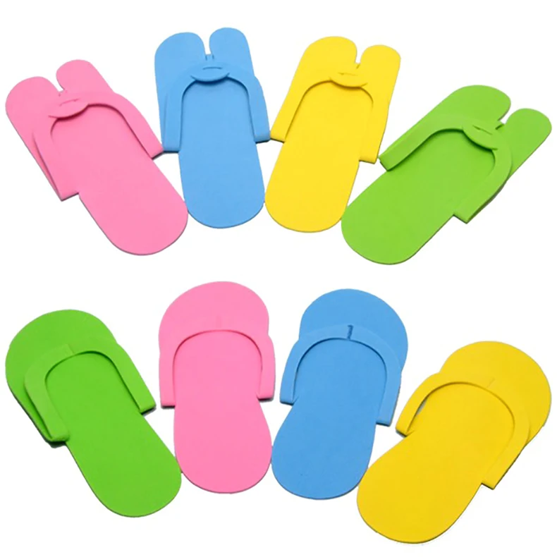 Beauty Salon Foam  EVA Pedicure Slippers Flip Flop Disposable Custom