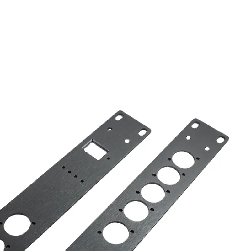 Custom Service Metal Aluminum Steel Amplifier Front Panel Faceplate Face Plate Back Plate for Electronic Instrument