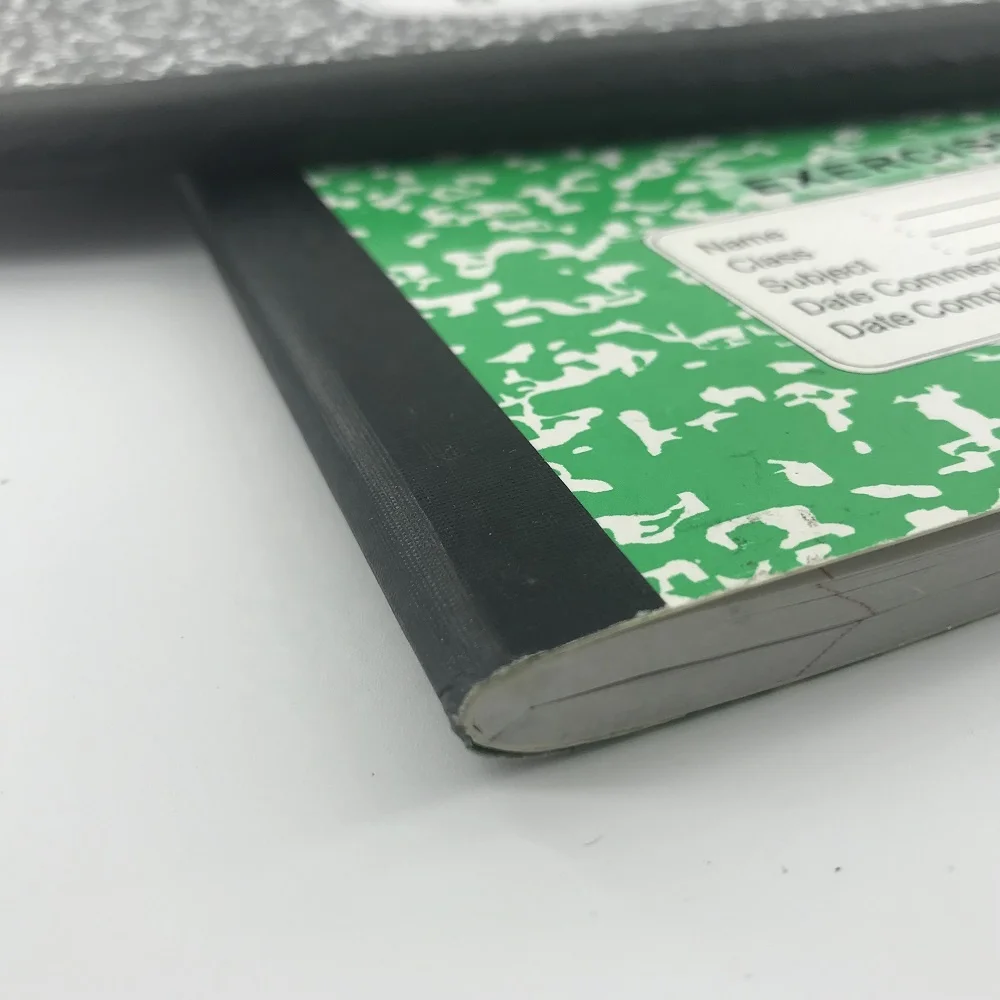 19*24.7cm Hard cover 200pages bulk school and office Cahier  composition book