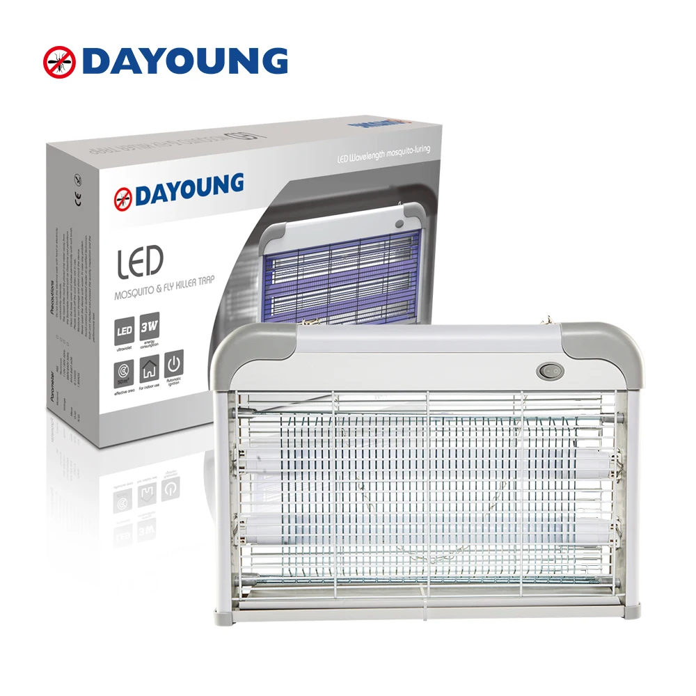 High Voltage 20W 30W 40W Pest Control Insect Traps Bug Zapper Electric Mosquito and Fly Killer Lamp