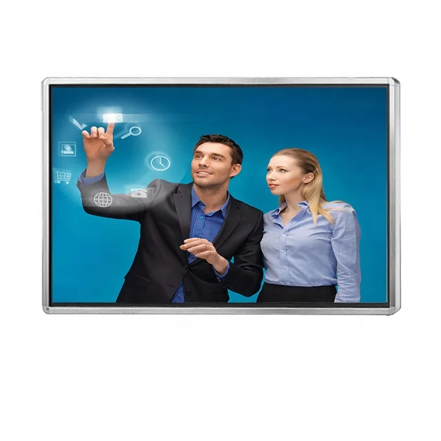 
Big Size 65 Inch LCD Display Screen Infrared Touch IR Wall Mounted Monitor Wifi 4G Android Windows Horizontal Player 