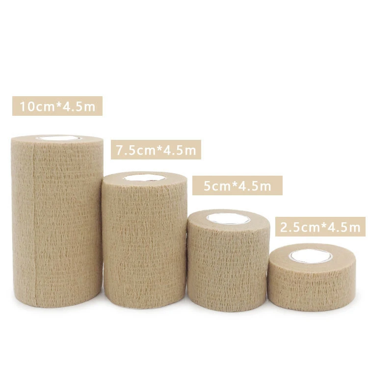 
high quality cheap price cohesive adhesive elastic bandage colored sports 