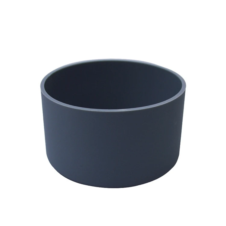 Custom Design Removable Protective silicone cup bottle bottom cover silicone bumper sleeve Silicone Sleeve Cover