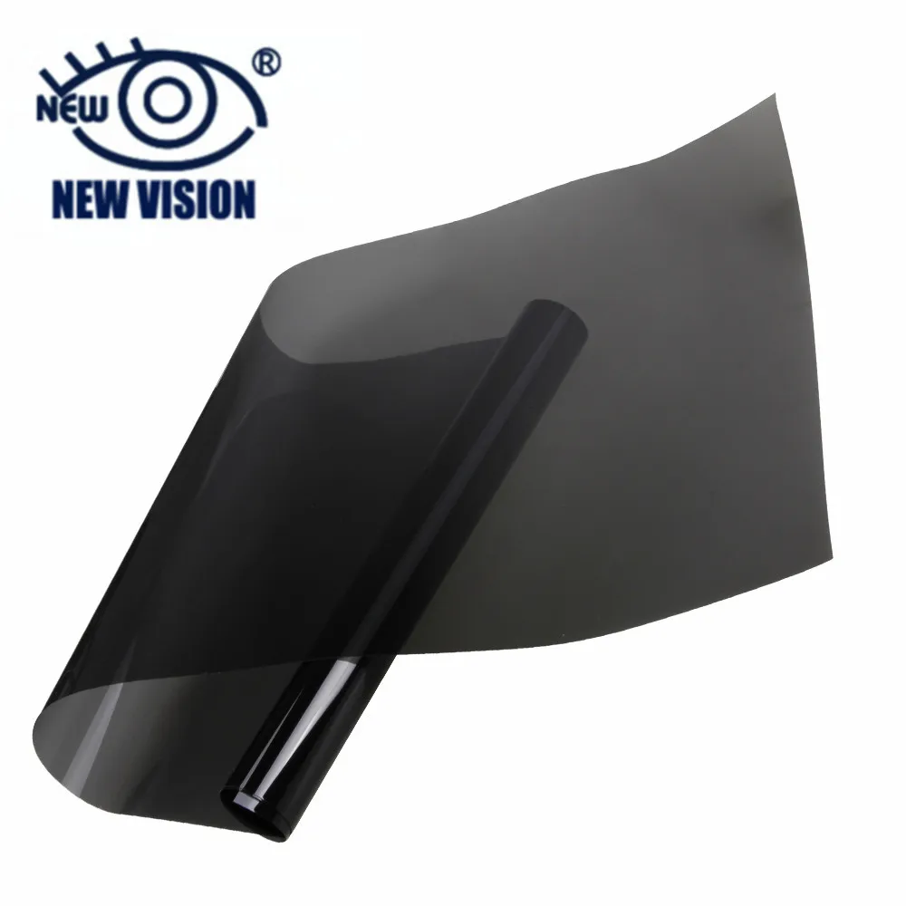 1Ply Sun Block Car Tint Film 05% 20% 35% black Window Safety Window Film Privacy Solar Control 1.52*30m Film Tint