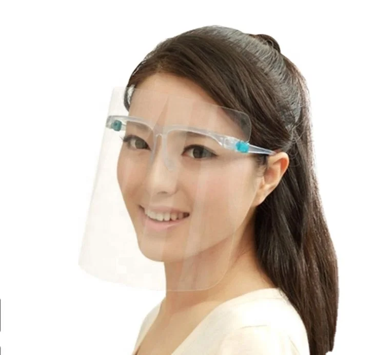
Eye Protection Anti-fog Cheap Transparent Face Screen Shield Visor mask and Glasses Frame can be used with face shield 
