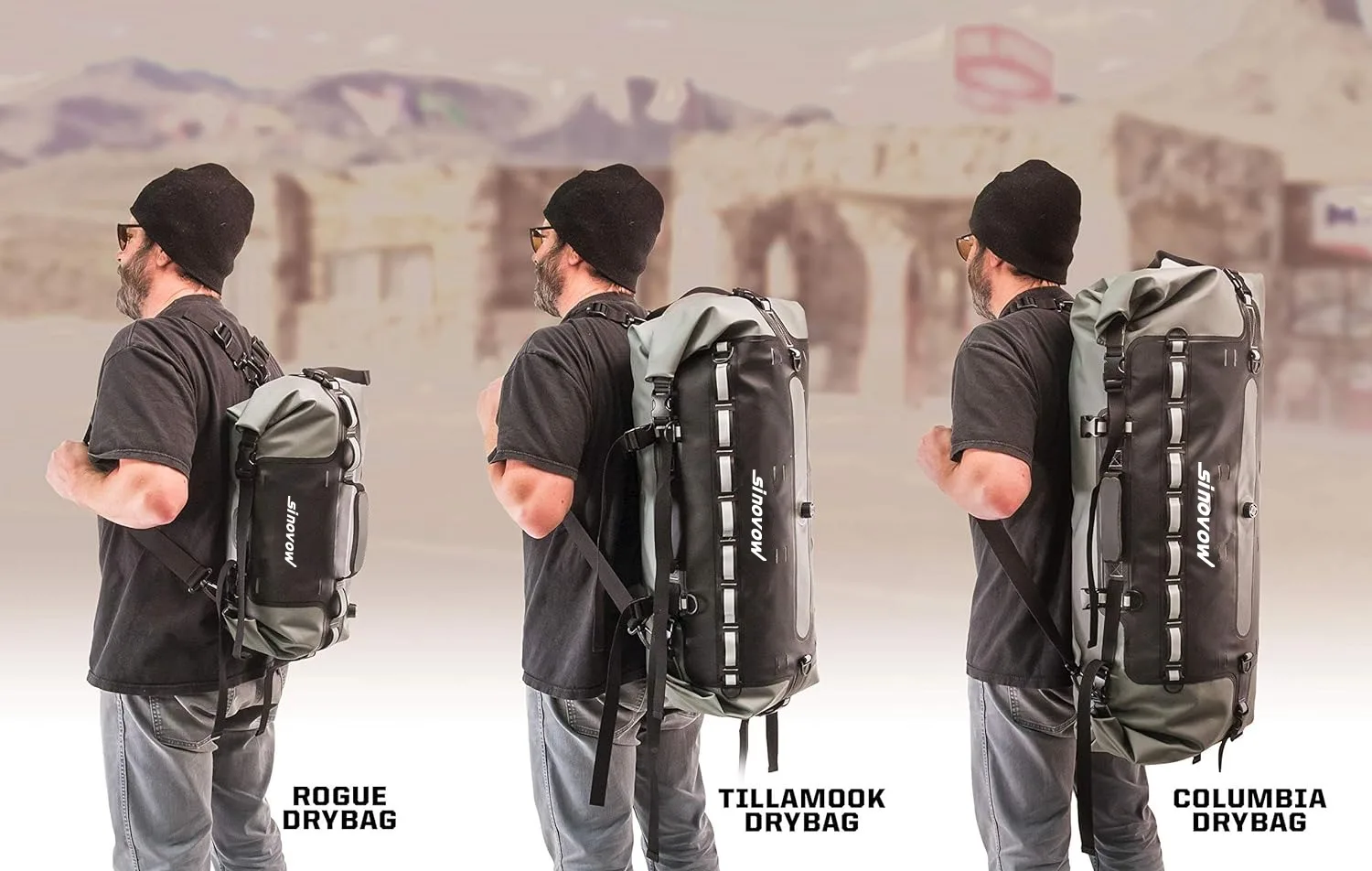 Wholesale Motorcycle High Duty Waterproof Backpack Dry Bag For Outdoor Camping Travel
