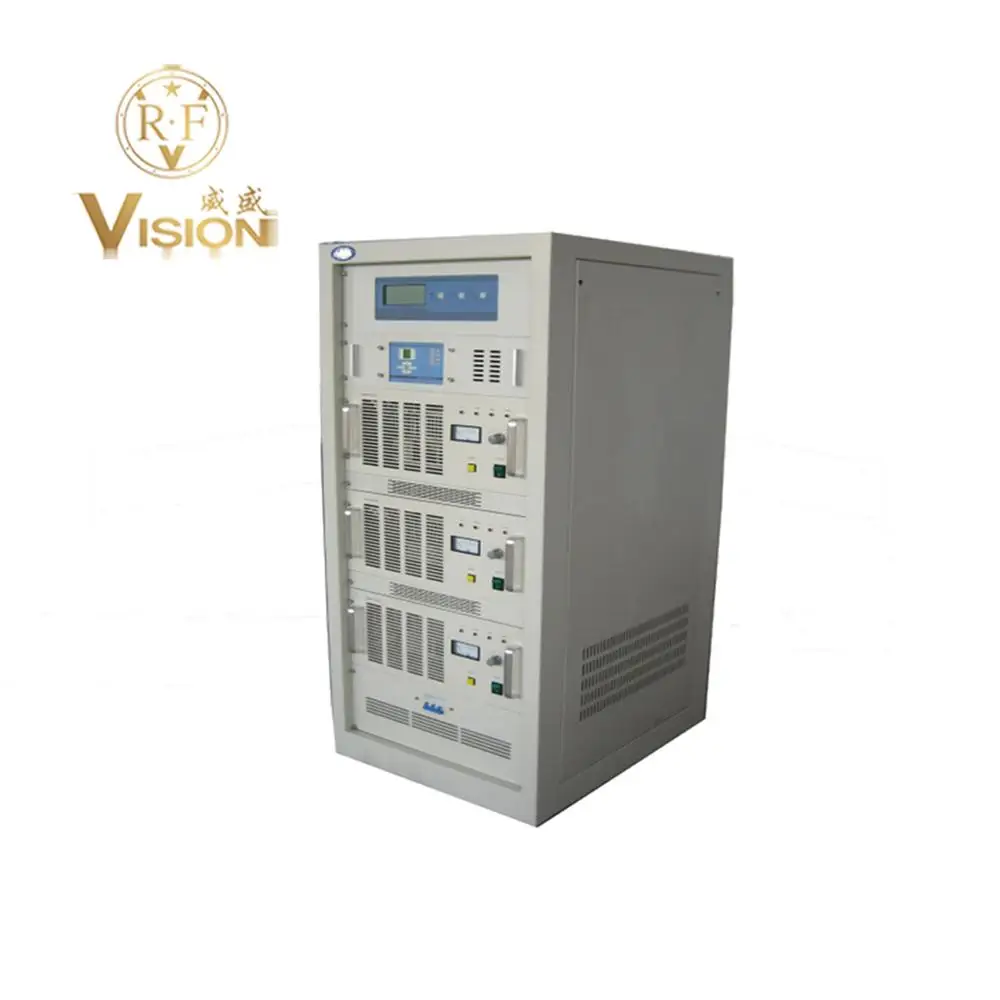 3KW Analog DVB-T2 Industrial Digital vhf TV Transmitter high band analog low-power TV Transmitter Broadcast