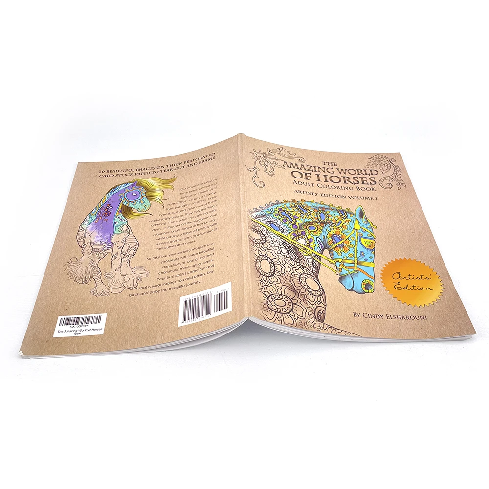 Custom Experienced Hardcover The Factory Price Color Story Picture Book Spot UV Children Book Printing