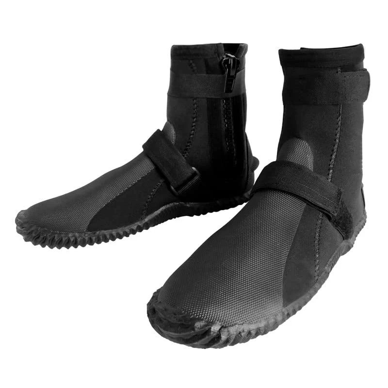 Custom Waterproof 5 mm Keep Warm Scuba Neoprene Sports Diving Boots Shoes Manufacturer