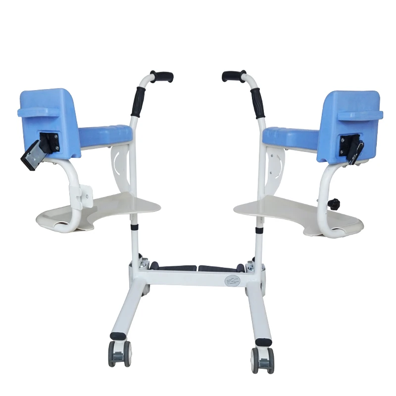 HEDY MTL01 Commode Bath Shower Toilet Chair Wheelchair Handicapped Elderly Disabled Patient Transfer Lift Chair with Commode