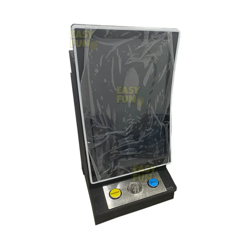 Coin Operated Counter Top Game Machine Curved 27 inch Touch Pot o Gold Multi Game Metal Table Top