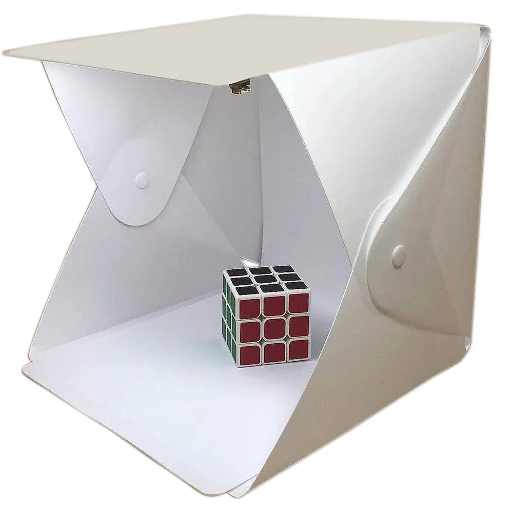 Amazon hot sell 40cm LED Table Top Mini Foldable Portable Photo Studio Light Box for Photographing Shooting