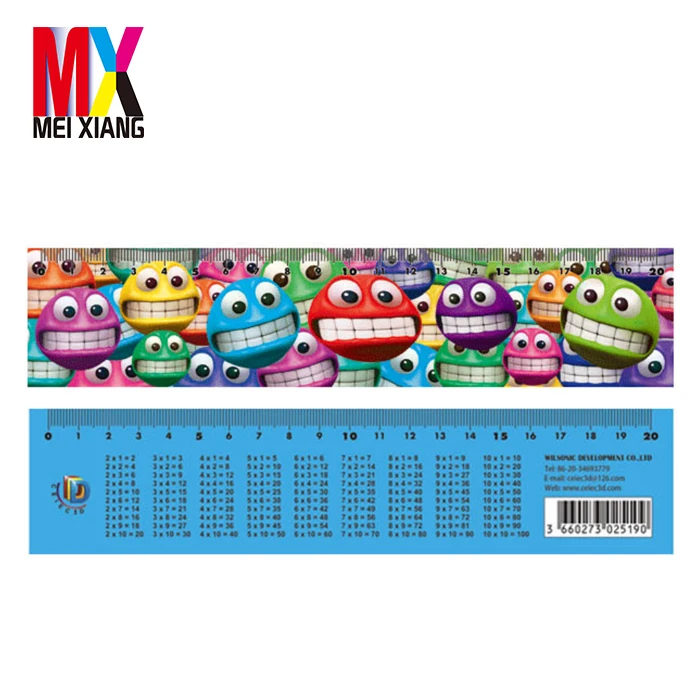 3d Lenticular Ruler 3d Plastic Lenticular Rulers Cute Plastic Flexible Ruler