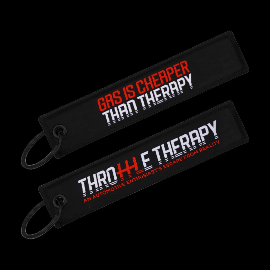 Motorcycle Keychain for Driver Woven Key Chain for Men Gifts and Cars Embroidery Keyring Jet Tag