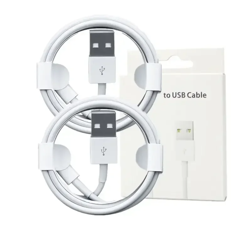 Original 1M 2M 3M 3ft 6ft 10ft USB To Lighting Fast Charging Cable For iPhone
