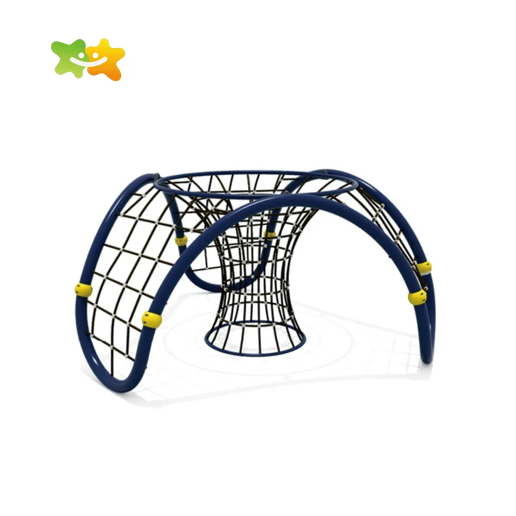 Safety kindergarten Outdoor Rope Climbing Net Playground For Child