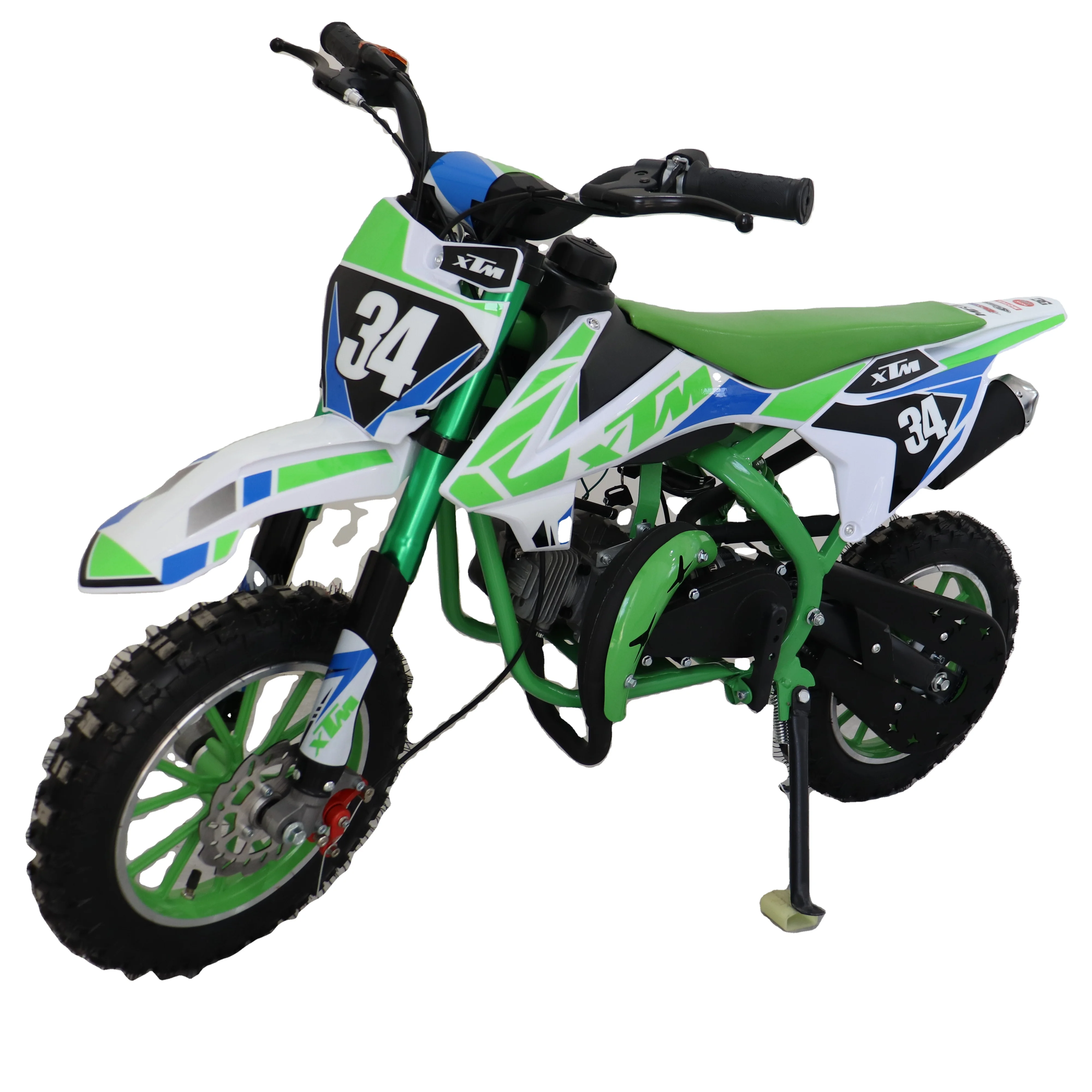 mrz racing Motor a gas pocket bike small motorcycle motocicleta pitbike 49cc motocross mini for kids minimoto fabrica de china
