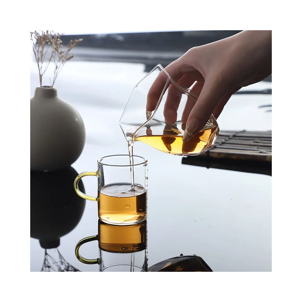 New Designed Custom Glass Drinkware Christmas Teapot Luxury Glasswares