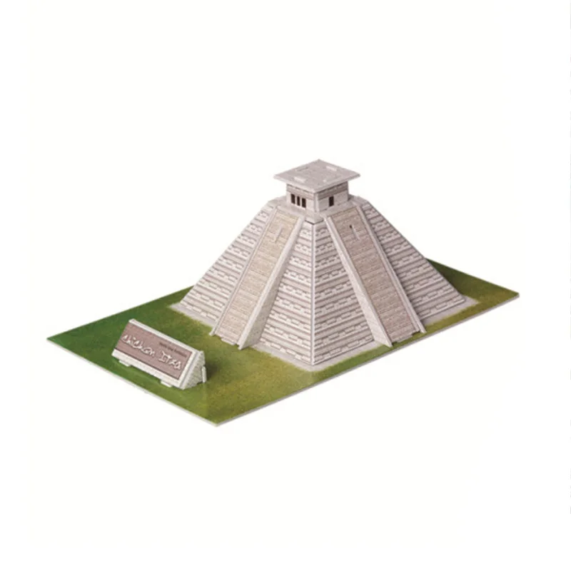 Рождественский подарок архитектурные модели 3D бумажные головоломки знаменитых зданий по всему миру