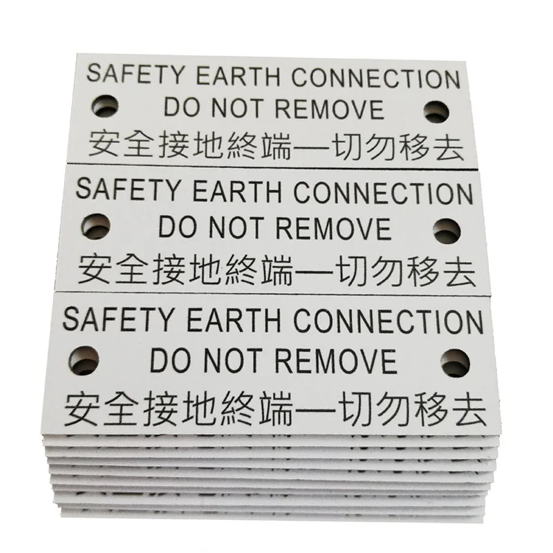 Manufacture Custom Plastic Traffolyte Double Color Label Kits Plastic Engraved Abs Solar Label Tag - Buy Pv Solar Power Kits,Pla