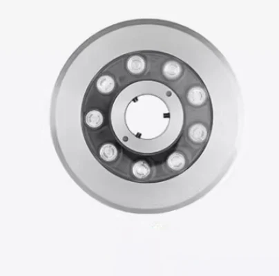 OEM Free IP68 RGBW Donut Single Color 36W Submersible Musical Water Fountain Underwater Ring 24W LED Light Show 2Inch