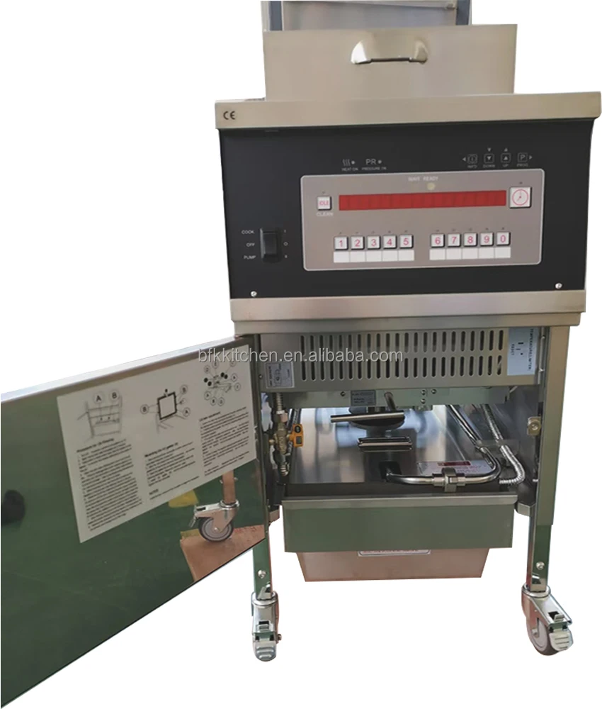 25L Electric Croquette Meat Nugget Snack Food Frying Machine Deep Chicken Pressure Fryer KFC Fast Food Equipment Fryer for Sale