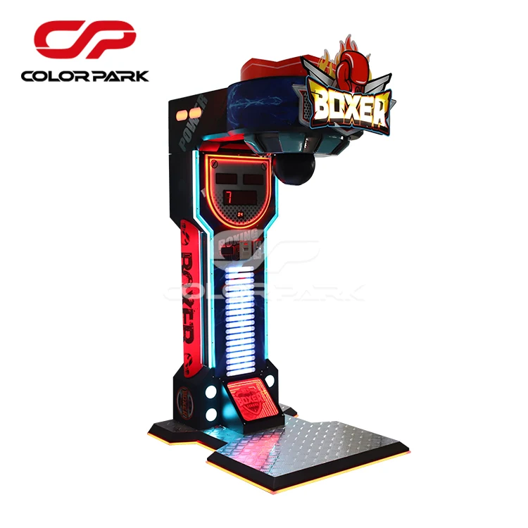 new design amusement park punch and kick arcade machine coin operated games machine boxing boxing machine