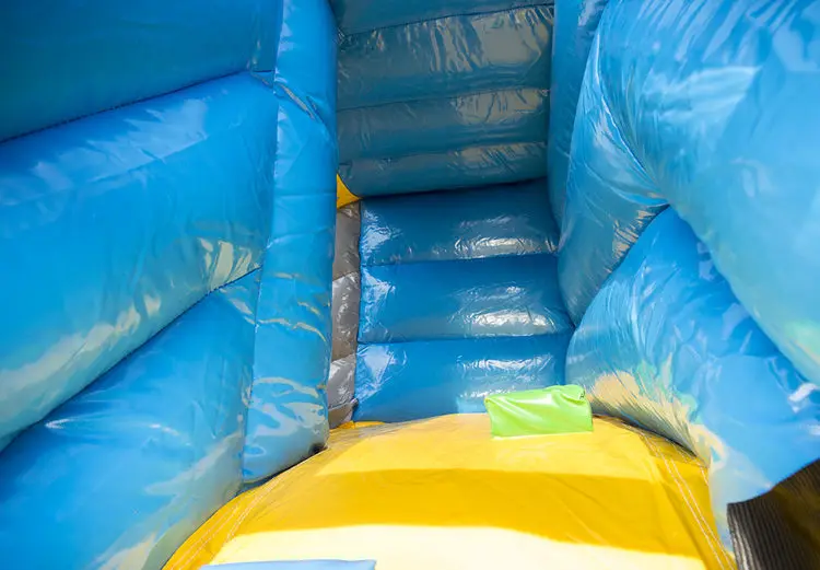 Wholesale Splashy Shark kids water park slides backyard inflatable bounce house inflatable water slide