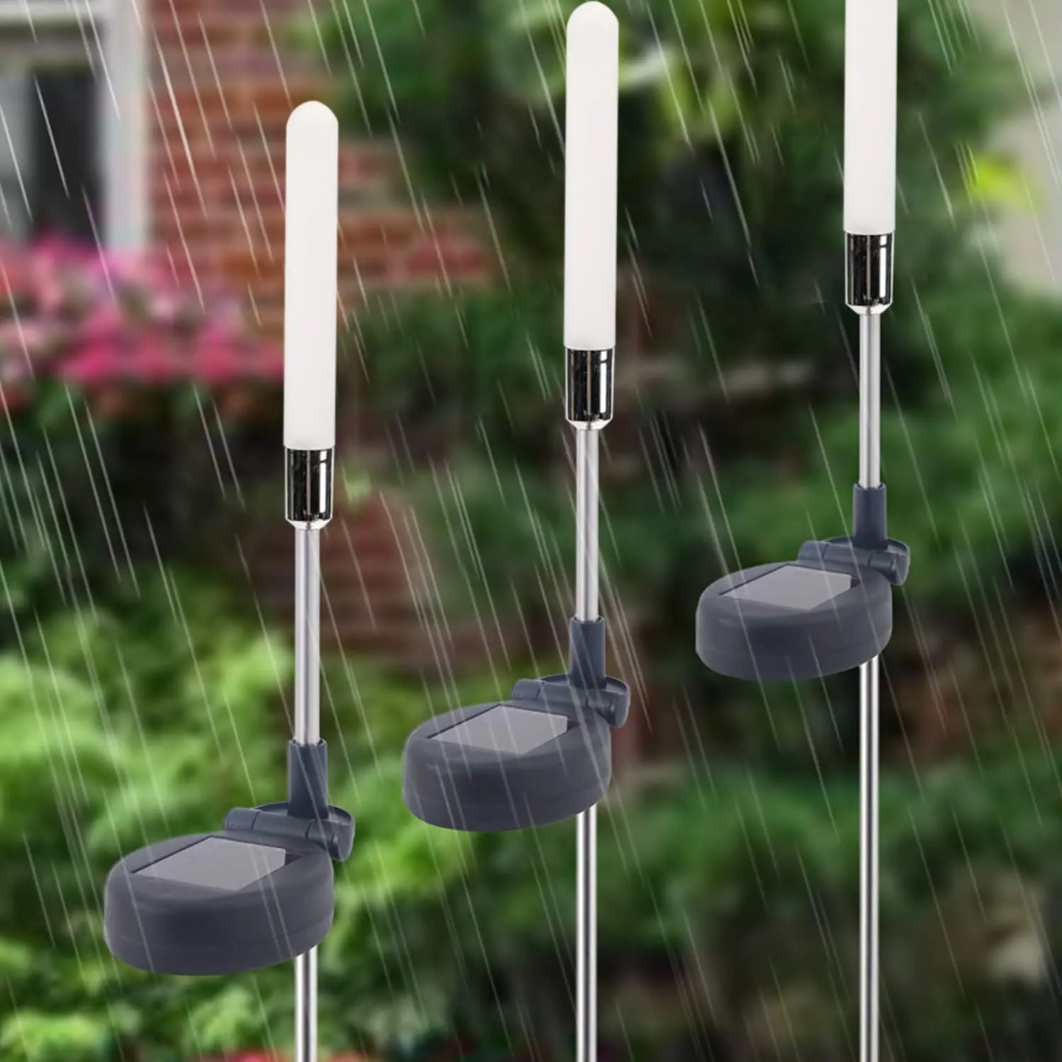 Patio Backyard Decor Solar Garden Lights LED Outdoor Waterproof IP65 Lawn Yard Atmosphere Decoration Holiday Lighting