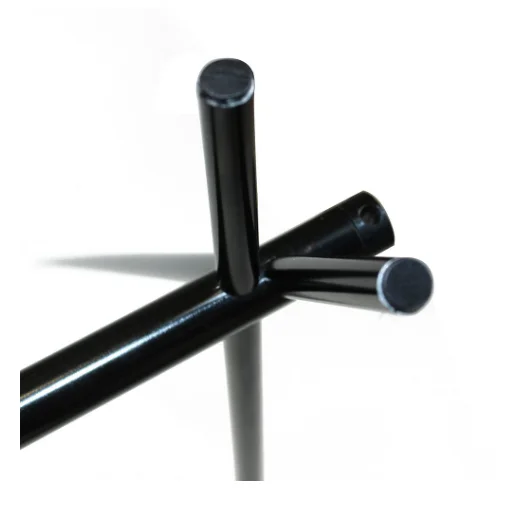 Small size outdoor aluminum alloy hanging rack camping portable folding hanger picnic storage tripod with hook