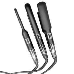 Private Label Flat Iron Wholesale 450 Fahrenheit 1/4 Nano Titanium Plates Hair Straightener Flat Iron