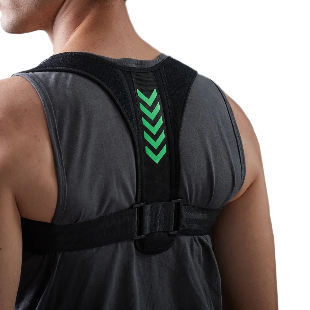 Wholesale Custom Logo Breathable Upright Shoulder Belt Upper Back Support Posture Corrector