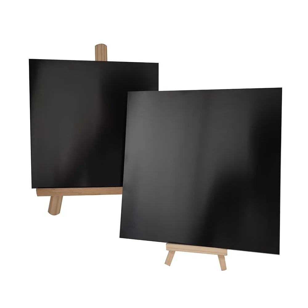 Black Blank Perforated Panel Aluminum Nameplates Tags Anodized White Laser Engraving Plate Material Aluminum Metal Sheets Plates