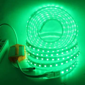 220V AC SMD4040 5050 Light Source 220V High Voltage Constant Current RGB Single Color 50M 100M LED Strip Light Waterproof