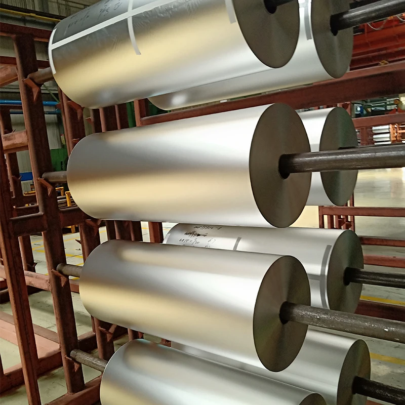 14 Микрон 30 микрон Заводская Алюминиевая фольга 8011 рулон перерабатываемый Для водонепроницаемого битума SBS