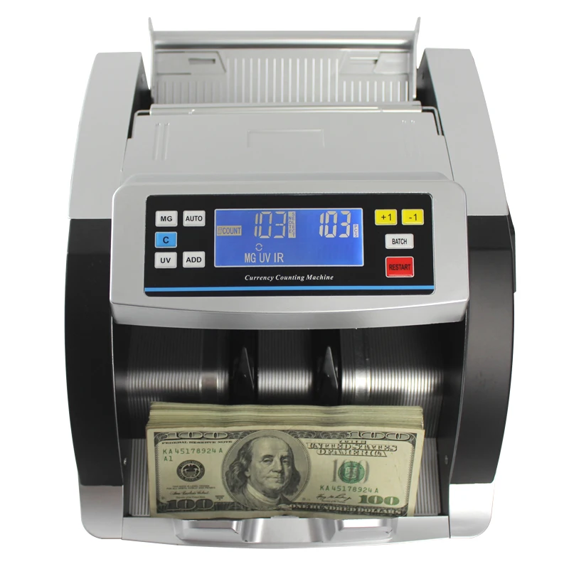XD-8800 New design Banknotes counting machine Money counter with external Display OEM logo Customize Pakistan Bill notes counter