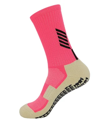 Manufacturer Multicolor Custom Socks Football Soccer Sports Grip Socks Socks With Logo