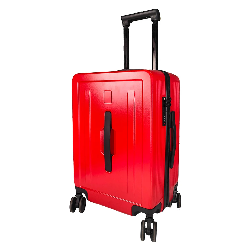 High Quality Carry-on Double Zipper ABS PC Hand Carry Traveling Bags Suitcase Trolley Luggage