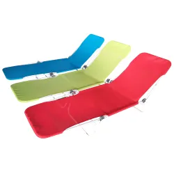 Swimming Pool  Chaise Sun Lounger Outdoor Furniture Folding Bed Leisure Beach Chairs
